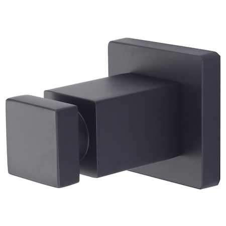 Pioneer Industries Robe Hook, Matte Black 7MO033-MB